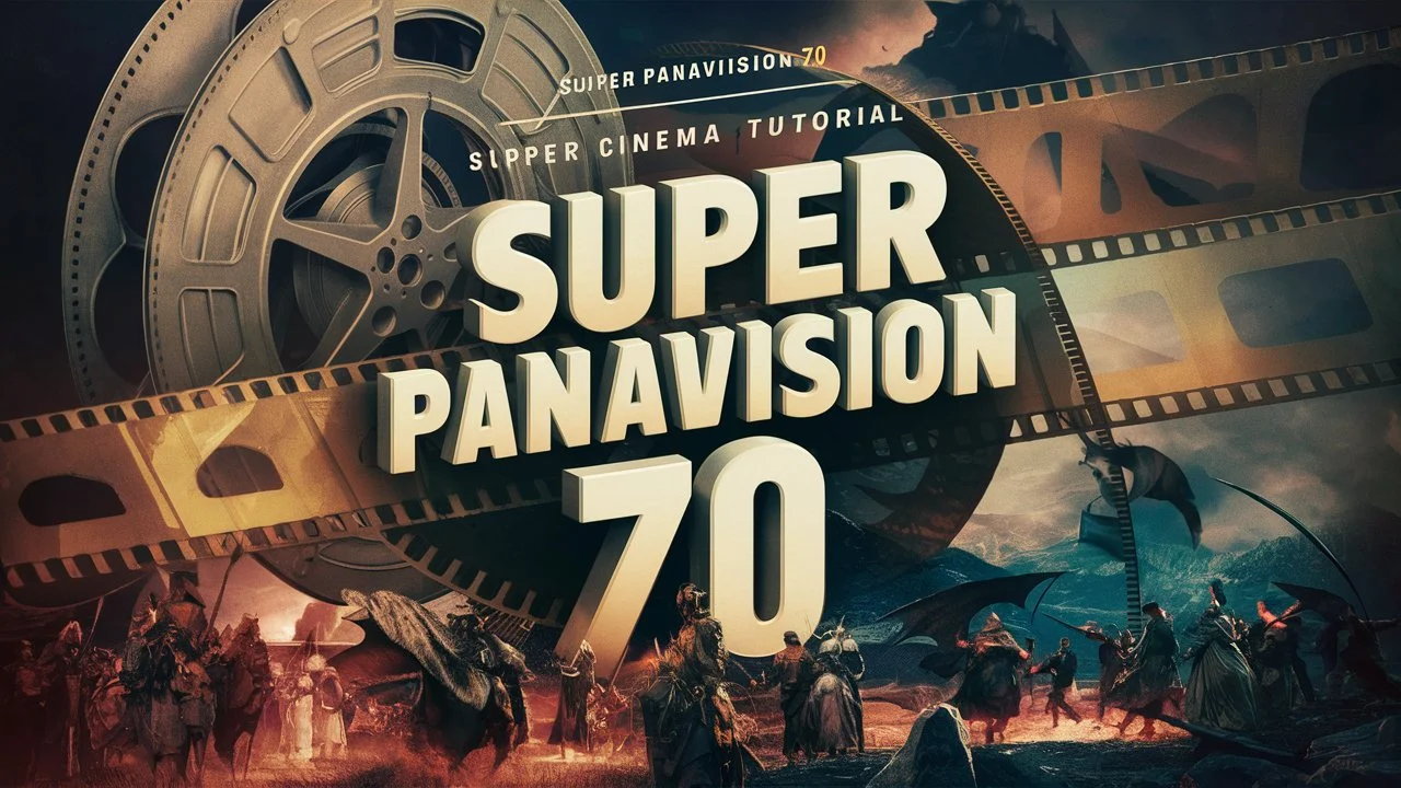 How to Make 1950's Super Panavision 70 Movie - Simple Tutorial